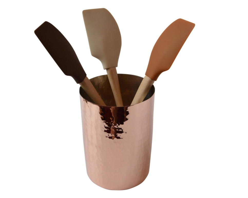 Utensil jug in hammered copper, ø12 cm in the group Cooking / Kitchen utensils / Storage at KitchenLab (1544-14684)