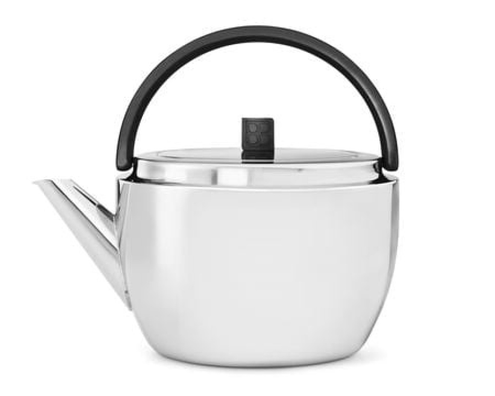 Bright steel teapot, Celebrate, 1.4 litres - Bredemeijer in the group Tea & Coffee / Tea / Teapots at KitchenLab (1544-22371)