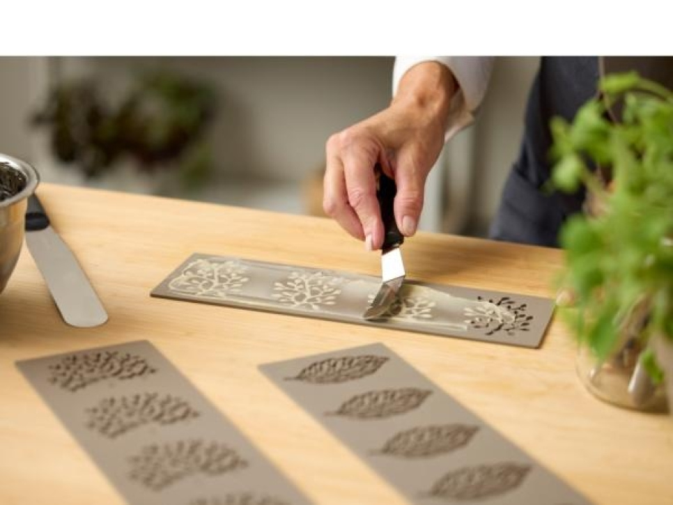 Silicone mold for tuile, Leaf - Blomsterberg