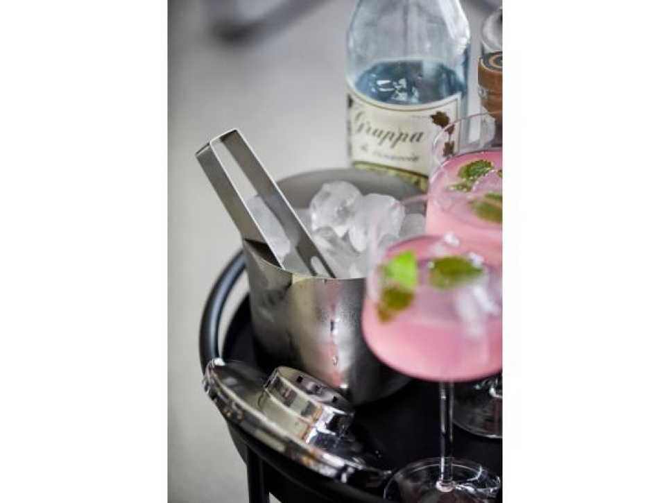 Ice bucket with ice tongs, Rocks - Zone Denmark