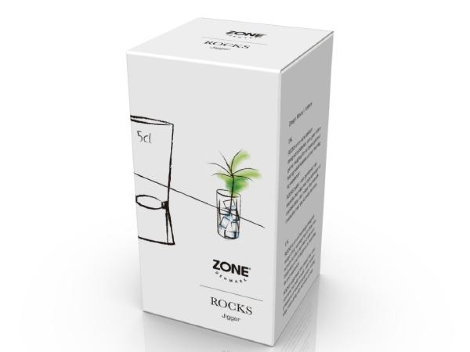 Jigger, Rocks, 2,5/5 cl - Zone Danemark