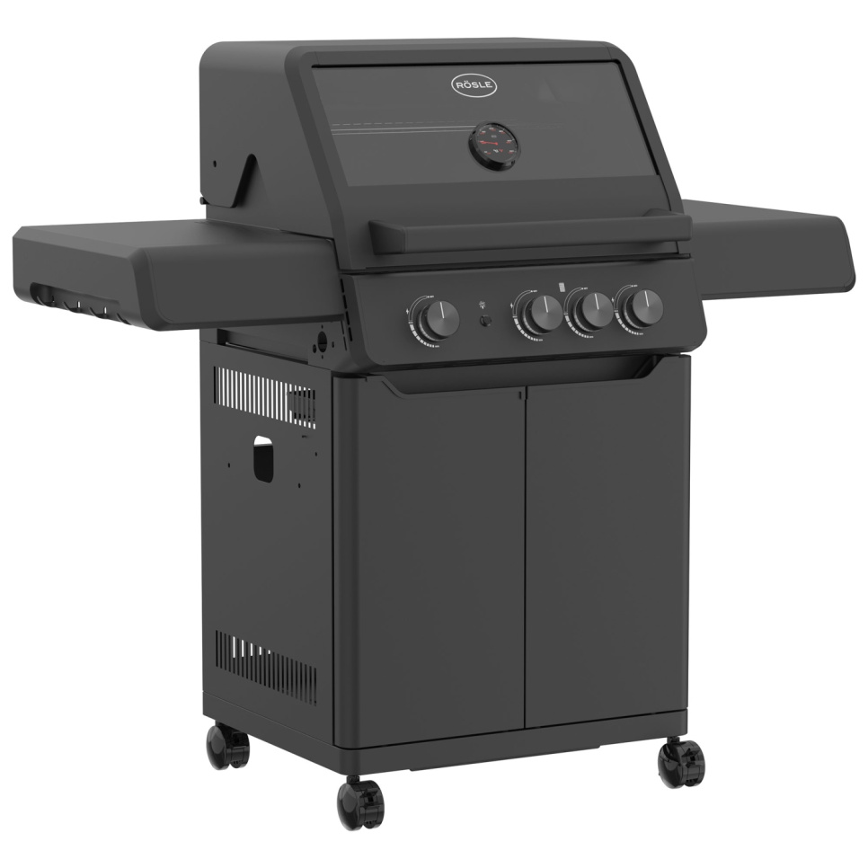 Gas grill AllFlame Peer 3, 13500 W - Rösle in the group Barbecues, Stoves & Ovens / Barbecues / Gas barbecues at KitchenLab (1544-30986)
