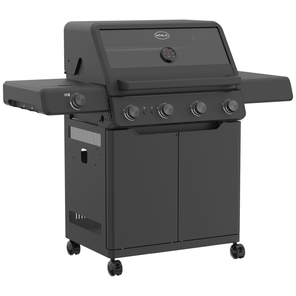 Gas grill AllFlame Prime 4, 18000 W - Rösle in the group Barbecues, Stoves & Ovens / Barbecues / Gas barbecues at KitchenLab (1544-30987)