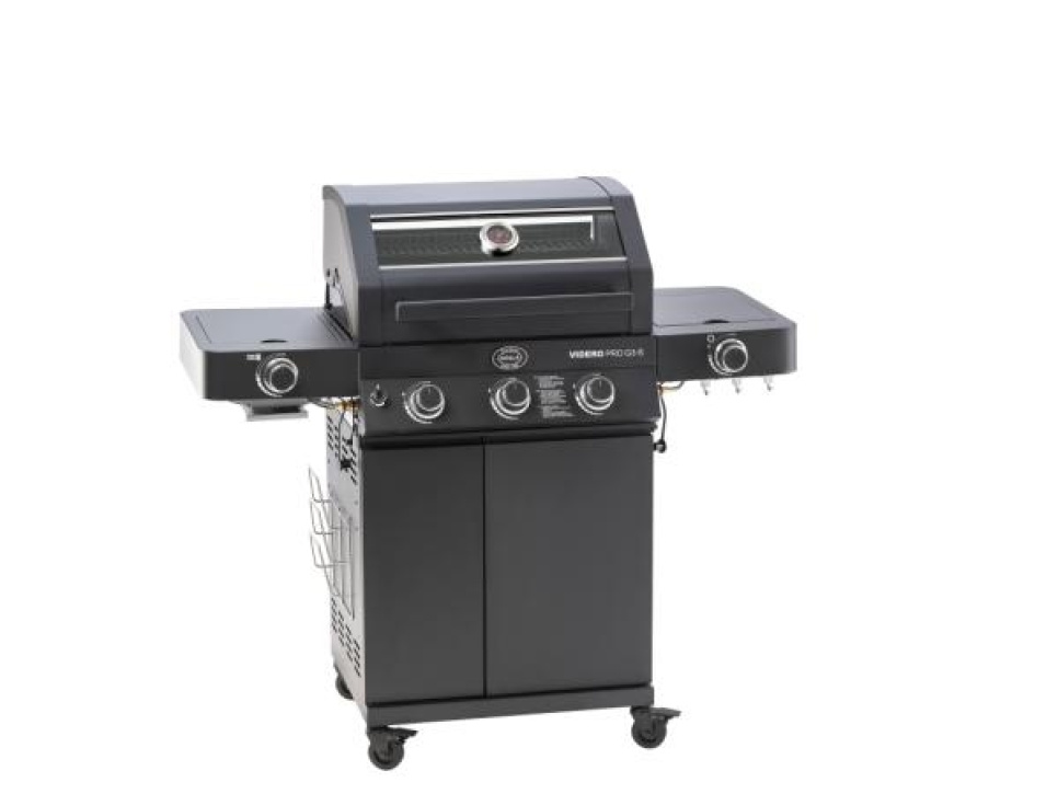 Videro PRO G3-S Vario+ gas grill, 1700 W - Rösle in the group Barbecues, Stoves & Ovens / Barbecues / Gas barbecues at KitchenLab (1544-30990)