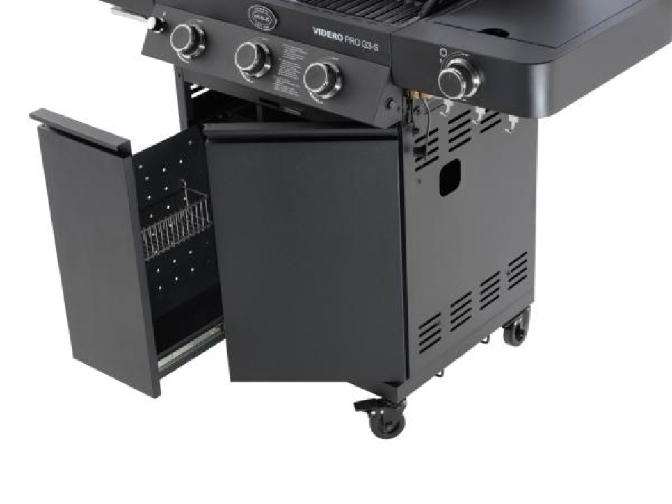 Videro PRO G3-S Vario+ gas grill, 1700 W - Rösle