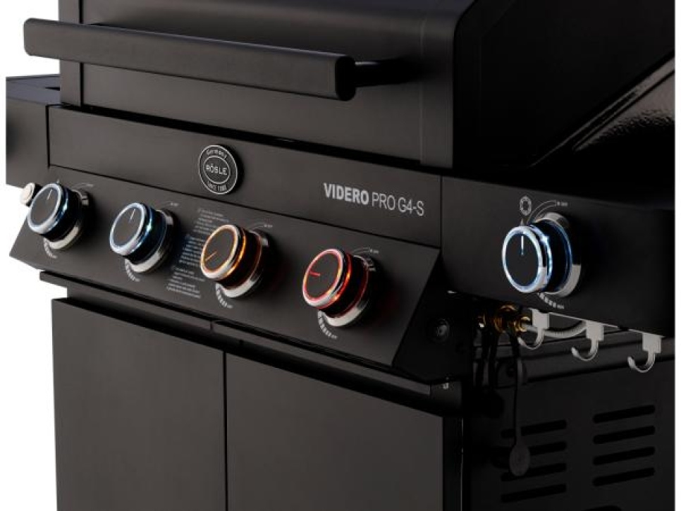 Videro PRO G3-S Vario+ gas grill, 1700 W - Rösle