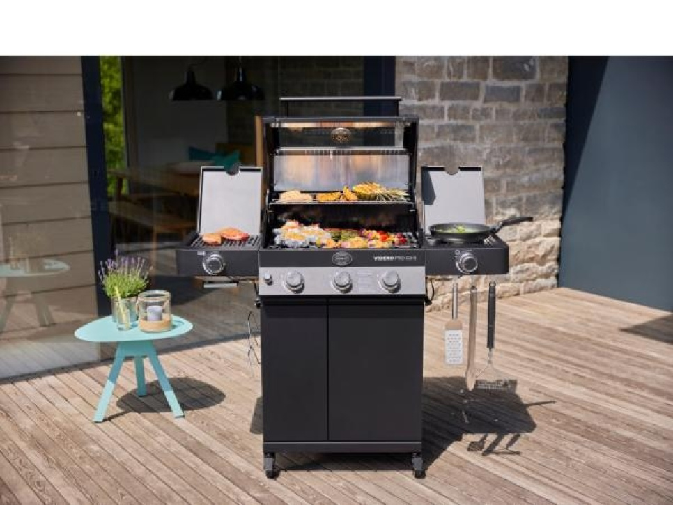 Videro PRO G3-S Vario+ gas grill, 1700 W - Rösle