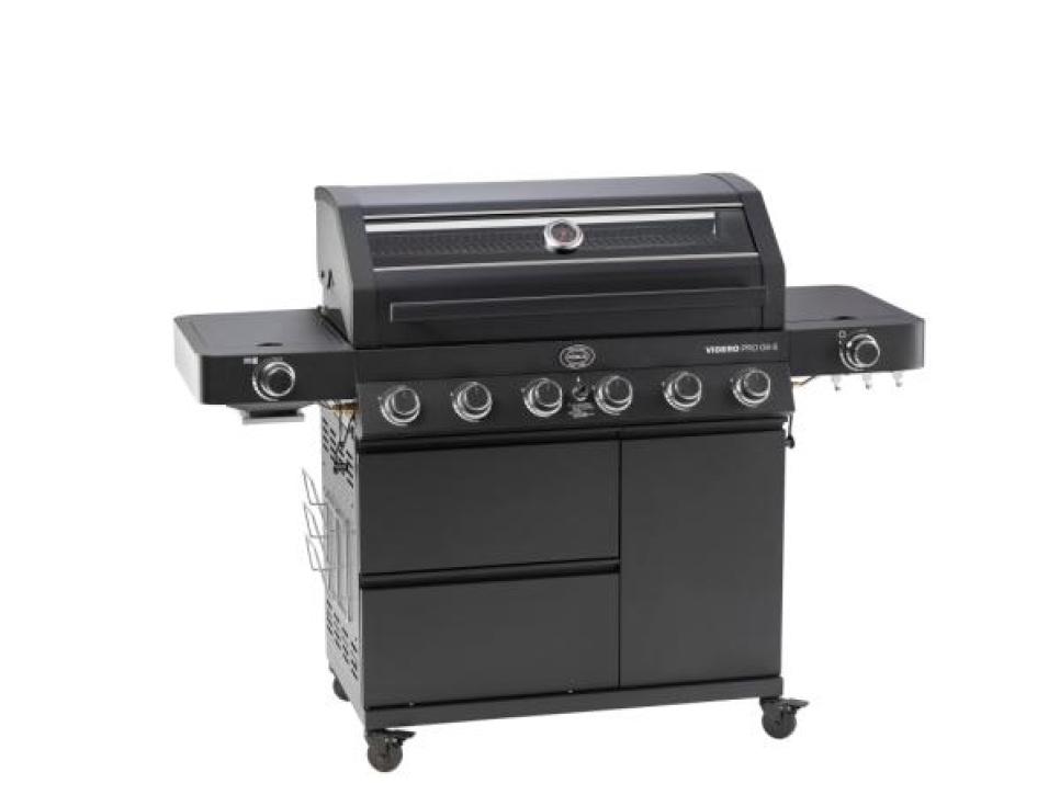 Videro PRO G6-S Vario+ gas grill, 27500 W - Rösle in the group Barbecues, Stoves & Ovens / Barbecues / Gas barbecues at KitchenLab (1544-30991)
