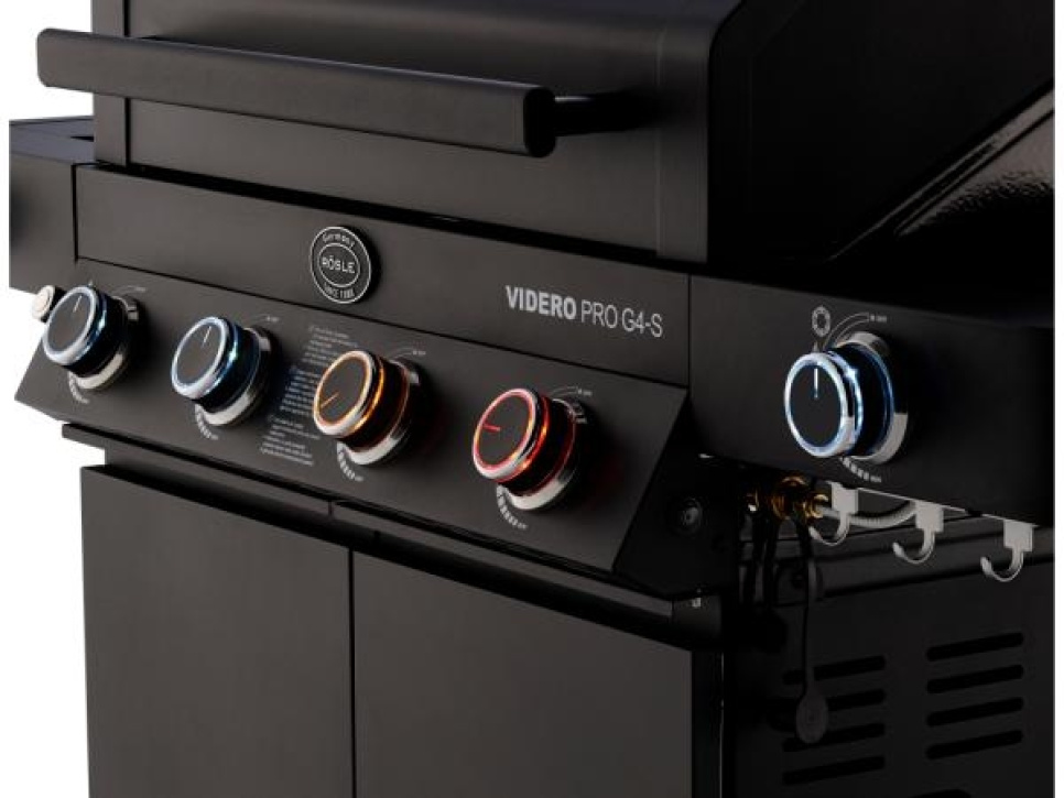 Videro PRO G6-S Vario+ gas grill, 27500 W - Rösle