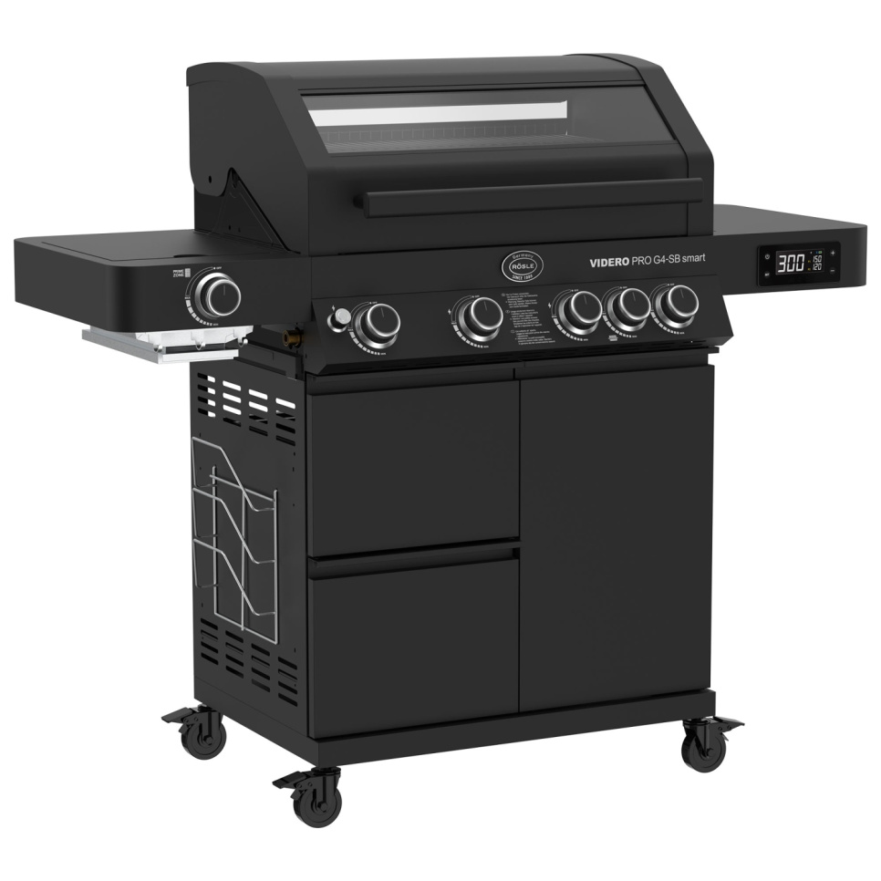 Videro PRO G4-SB Smart Vario+ gas grill, 20700 W - Rösle in the group Barbecues, Stoves & Ovens / Barbecues / Gas barbecues at KitchenLab (1544-30992)