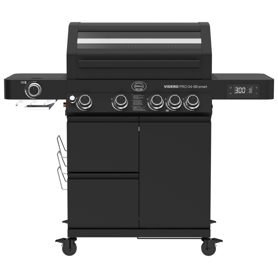 Videro PRO G4-SB Smart Vario+ gas grill, 20700 W - Rösle