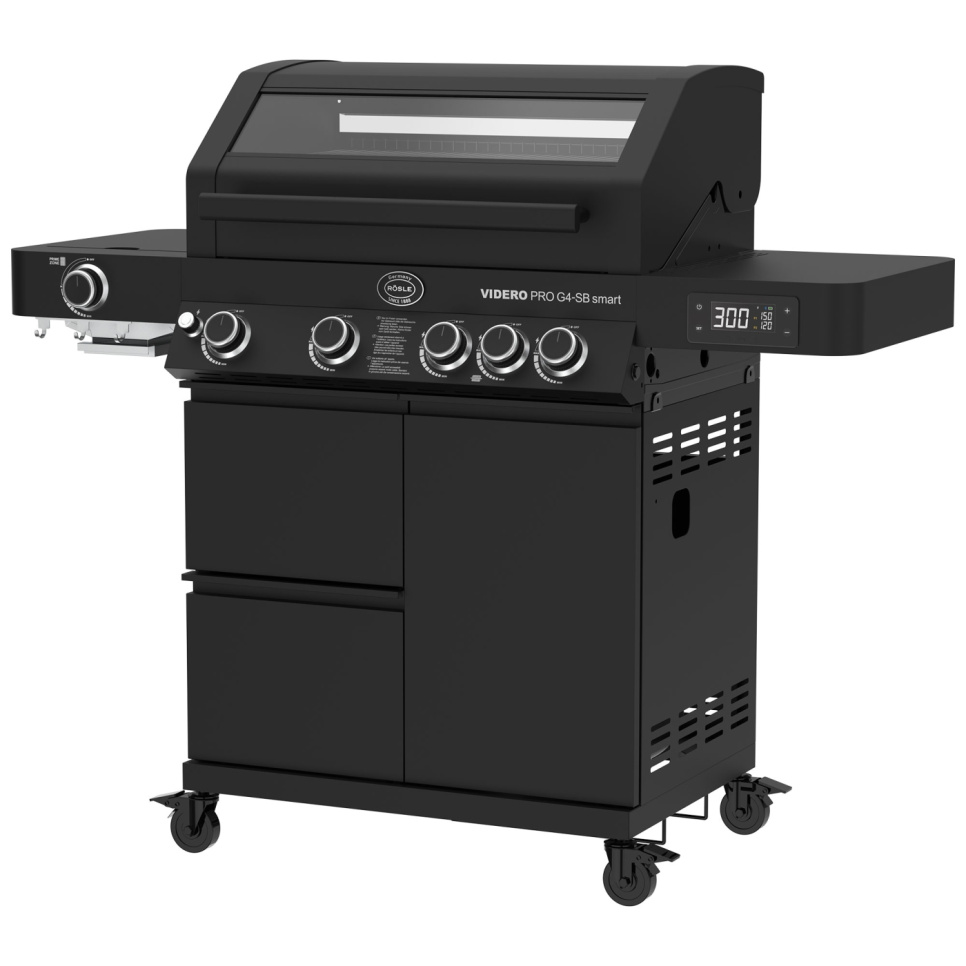 Videro PRO G4-SB Smart Vario+ gas grill, 20700 W - Rösle