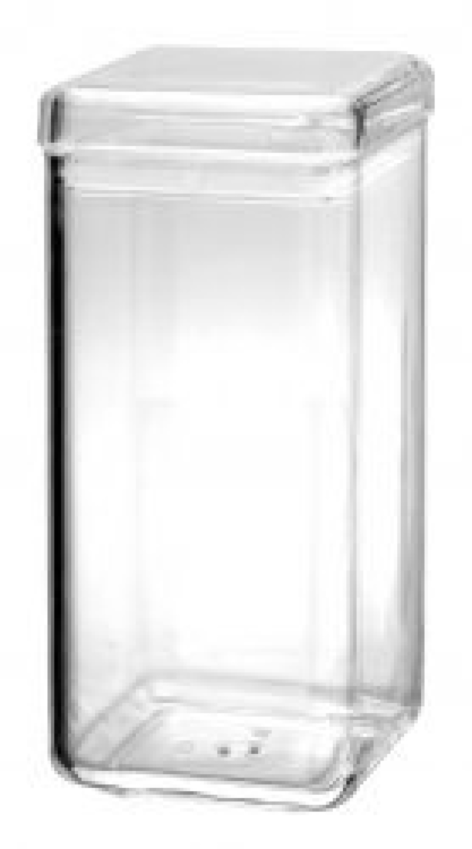 Quadratisches Vorratsglas, 1,6 l in der Gruppe Kochen / Küchenutensilien / Flaschen & Einweckgläser bei The Kitchen Lab (1548-26196)