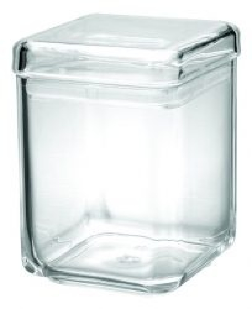 Pot de rangement carré, 1.1L dans le groupe Cuisine / Ustensiles de cuisine / Bouteilles et bocaux l\'adresse The Kitchen Lab (1548-26197)