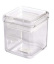 Square storage jar, 0.8L