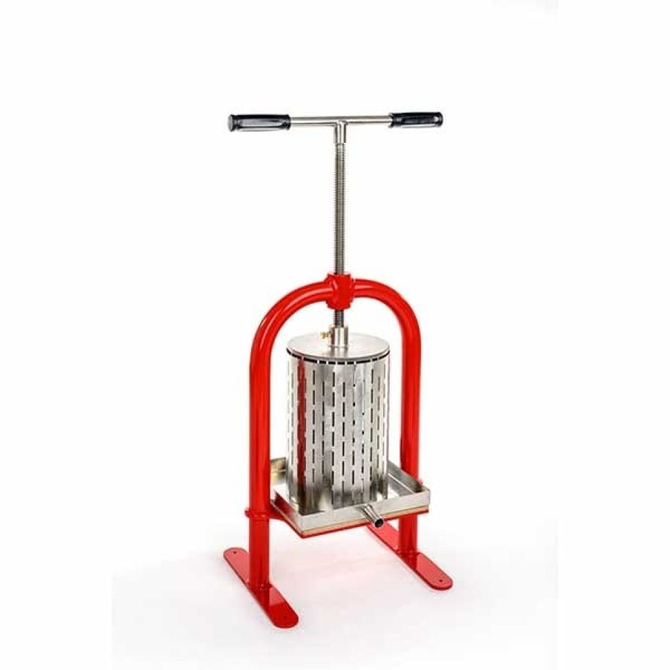 Manual Fruit Press, Stainless Steel, 10 L - Apple Press in the group Kitchen appliances / Juicers & Juicing Machines / Fruit presses at KitchenLab (1557-24566)