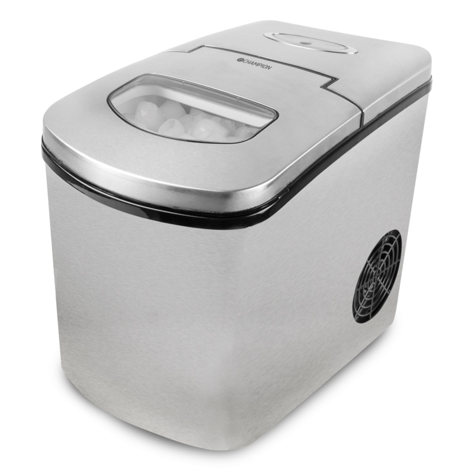 Ice Machine, 10kg/24h, stainless steel - Champion in the group Kitchen appliances / Cool & Freeze / Ice machines at KitchenLab (1576-30874)