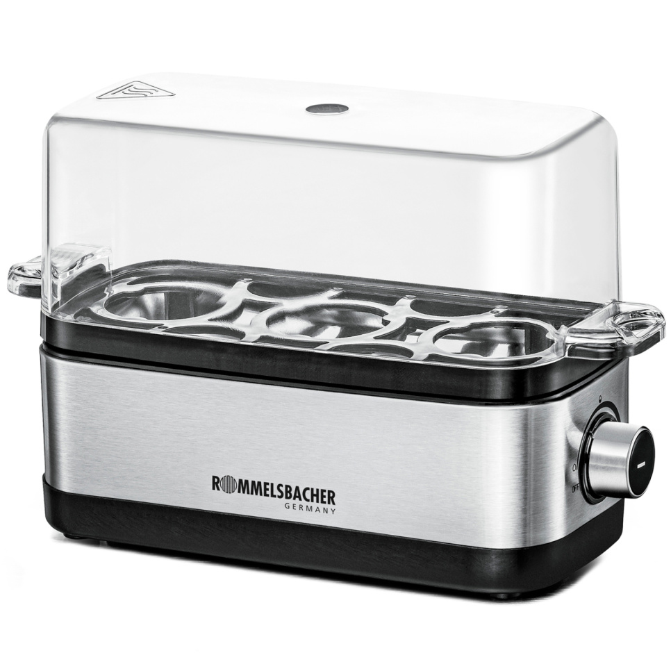 Egg Cooker, Stainless Steel, 3 Eggs - Rommelsbacher in the group Kitchen appliances / Other kitchen appliances / Other kitchen appliances at KitchenLab (1576-31138)