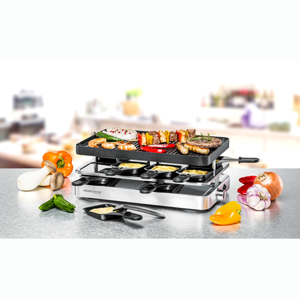 Raclettegrill, 37 x 23cm - Rommelsbacher