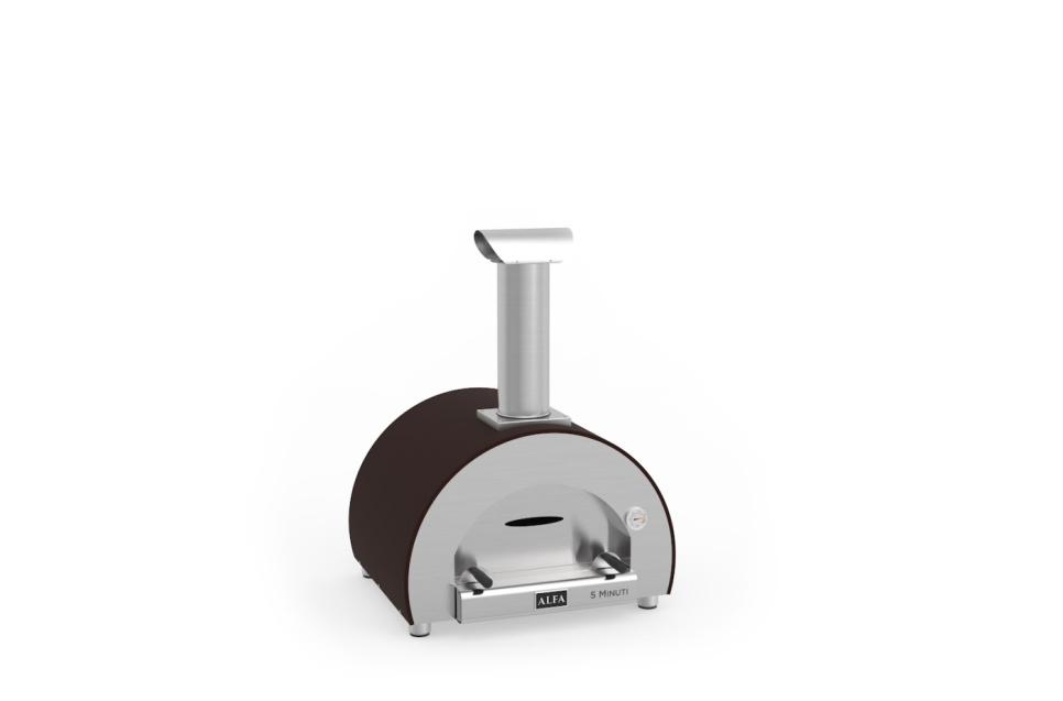 5 minute, wood-fired pizza oven, copper-coloured - Alfa Forni