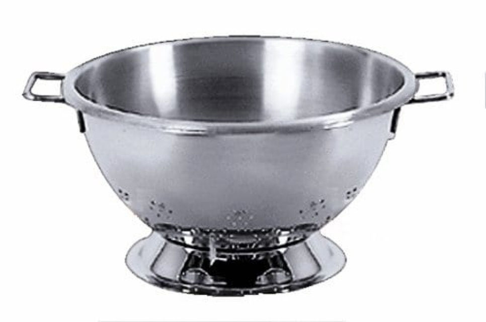 Sieb aus Edelstahl auf Fuß, 24 cm in der Gruppe Kochen / Siebe und Strainer / Abtropfsieb bei The Kitchen Lab (1602-11787)