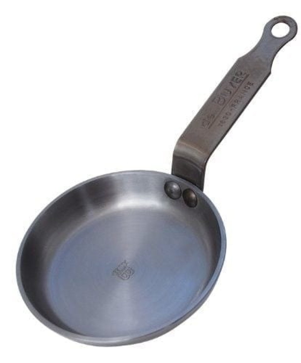 Poêle à blinis, 12cm, Mineral-B - De Buyer dans le groupe Cuisine / Poêle à frire / Poêle à crêpes l\'adresse The Kitchen Lab (1602-11806)