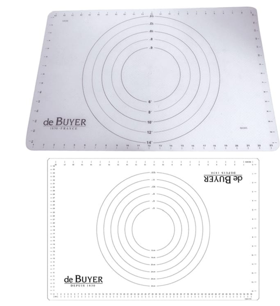 Backmatte / Silikonmatte mit Maßen - de Buyer in der Gruppe Backen / Backutensilien / Silikonmatten bei The Kitchen Lab (1602-15627)