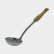 Stainless steel ladle with wooden handle, B bois - De buyer