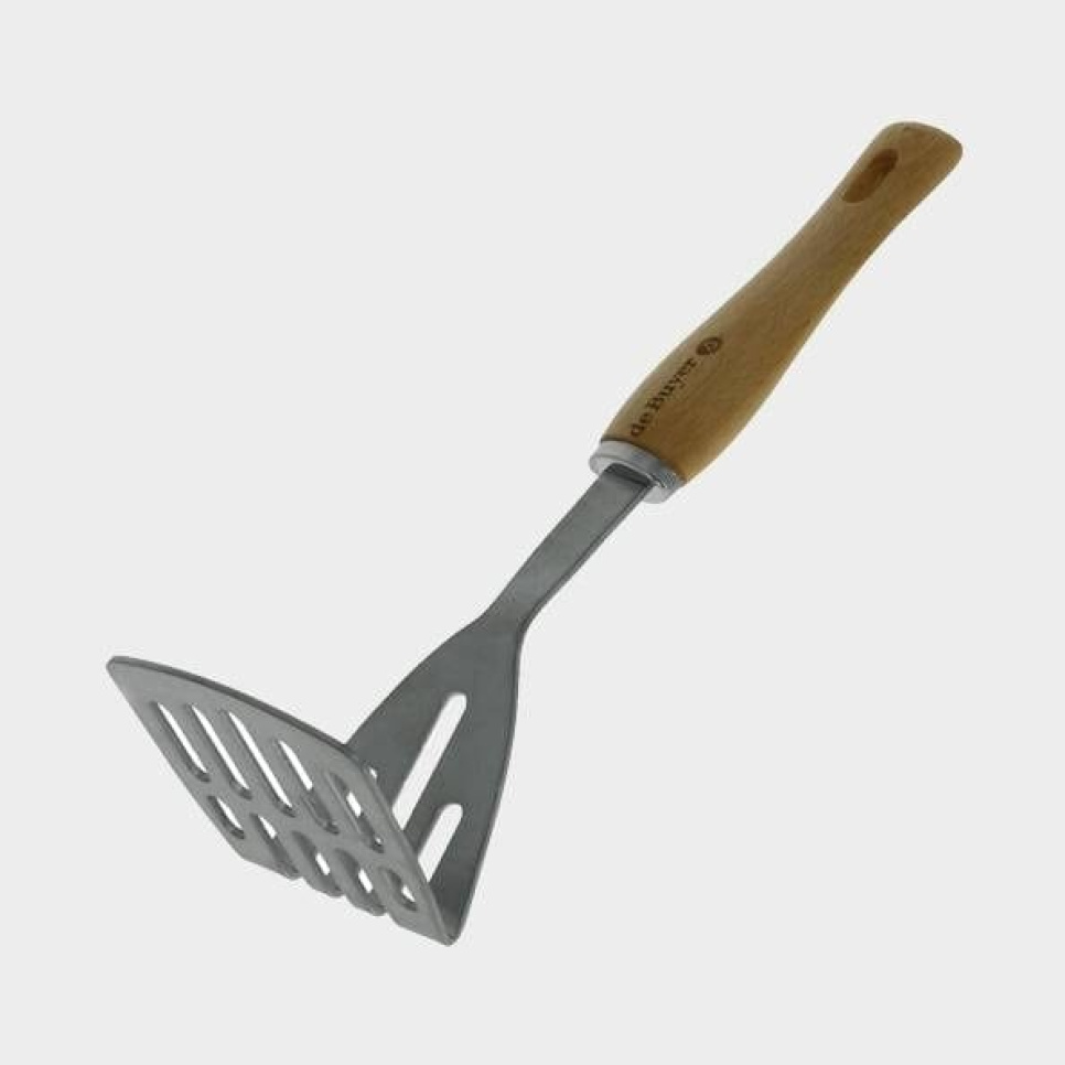 Stainless steel potato masher with wooden handle, B Bois - De buyer in the group Cooking / Kitchen utensils / Presses & Mortars at KitchenLab (1602-17786)