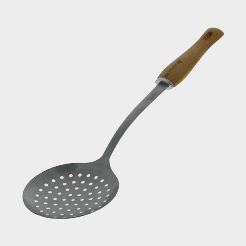 Slotted ladle in stainless steel with wooden handle, B bois - De buyer in the group Cooking / Kitchen utensils / Ladles & spoons at KitchenLab (1602-17787)