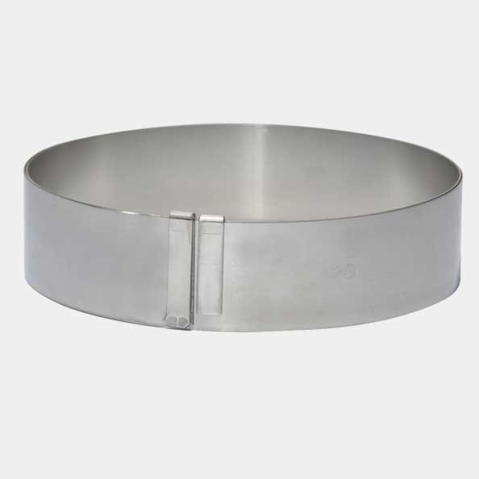 Erweiterbarer Ring für Gebäck, 3 cm - de Buyer in der Gruppe Backen / Backformen / Kuchenformen bei The Kitchen Lab (1602-19288)
