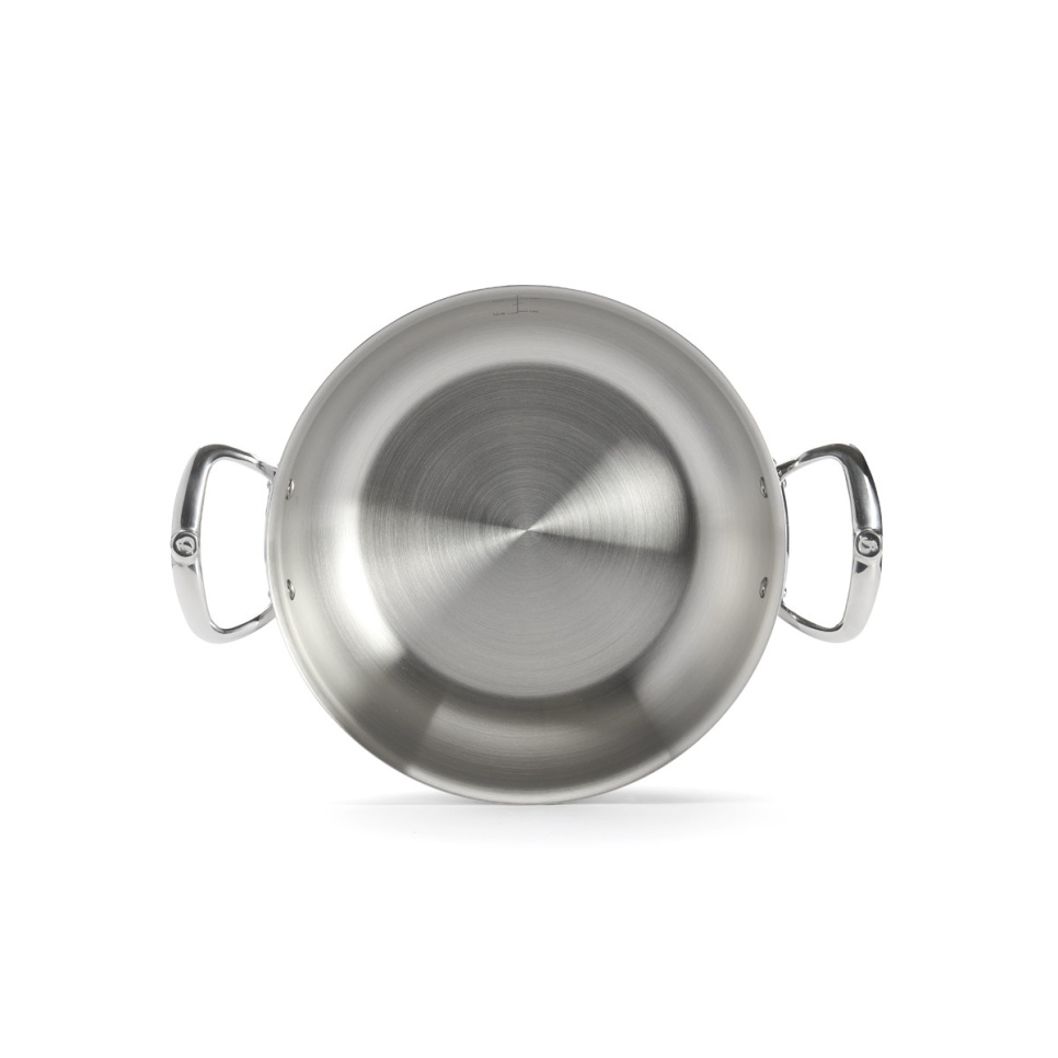 Low roasting stew with lid and rounded edges, 28cm, affinity - de Buyer