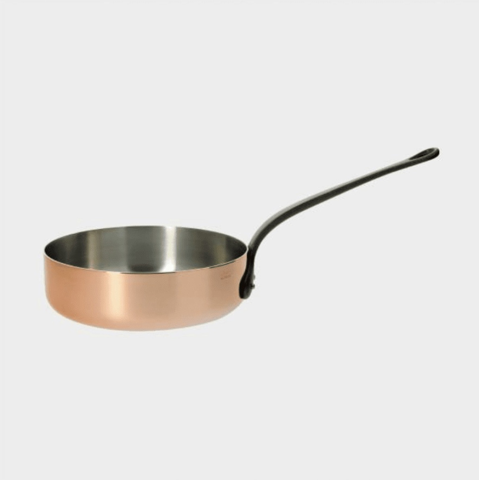 Copper Deep frying pan, 24 cm - Prima matera cuivre in the group Cooking / Frying pan / Saute pan at KitchenLab (1602-19501)