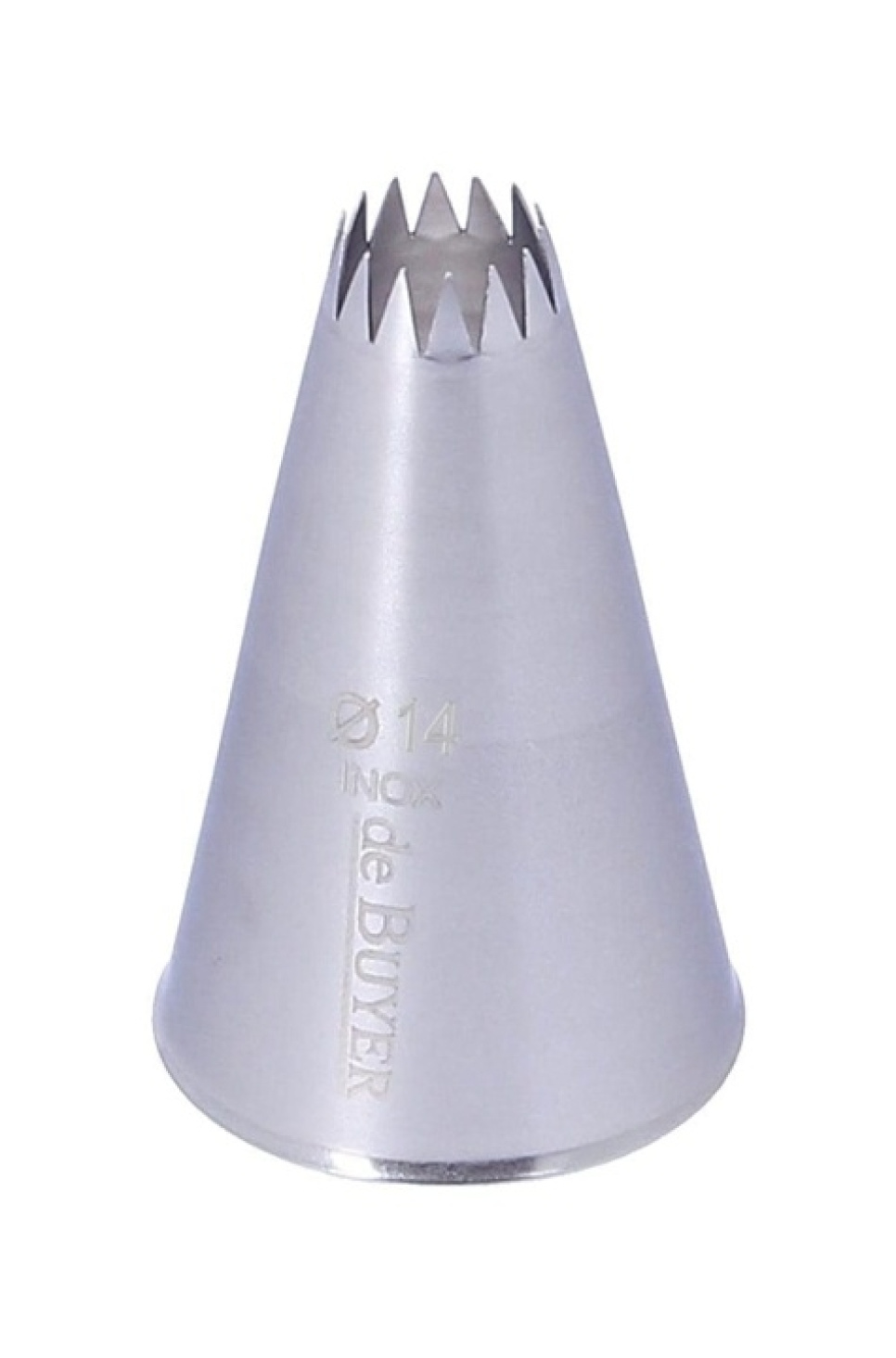 Piping nozzle, petit four - de Buyer in the group Baking / Baking utensils / Piping & nozzles at KitchenLab (1602-20364)