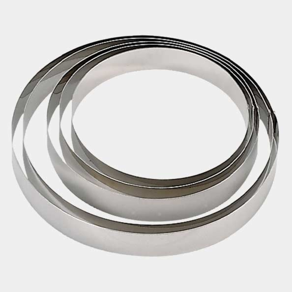 Mousse ring, 4.5 cm high - De Buyer in the group Baking / Baking utensils / Cutters & punch rings at KitchenLab (1602-23804)