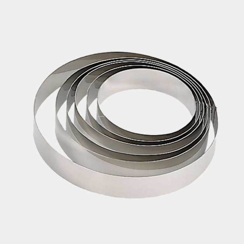 Mousse ring, 6 cm high - De Buyer in the group Baking / Baking utensils / Cutters & punch rings at KitchenLab (1602-23805)