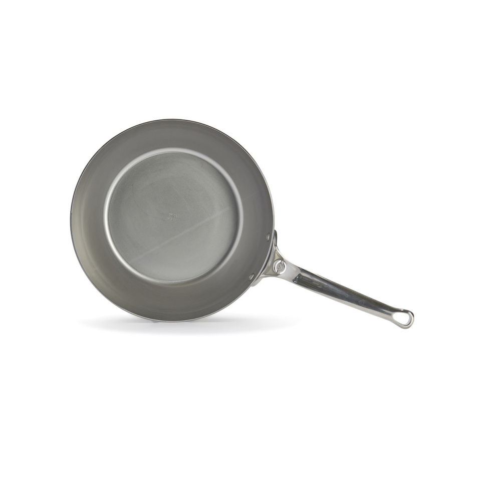 Sautéuse en acier au carbone avec poignée en acier inoxydable, 28 cm, minéral B Pro - de Buyer
