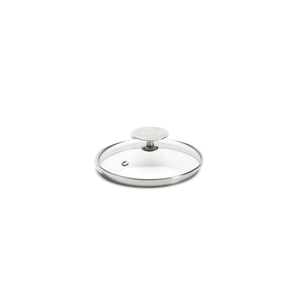 Bouchon de verre avec bouton en acier inoxydable - de Buyer dans le groupe Cuisine / Casseroles et poêles / Accessoires et couvercles l\'adresse The Kitchen Lab (1602-27351)