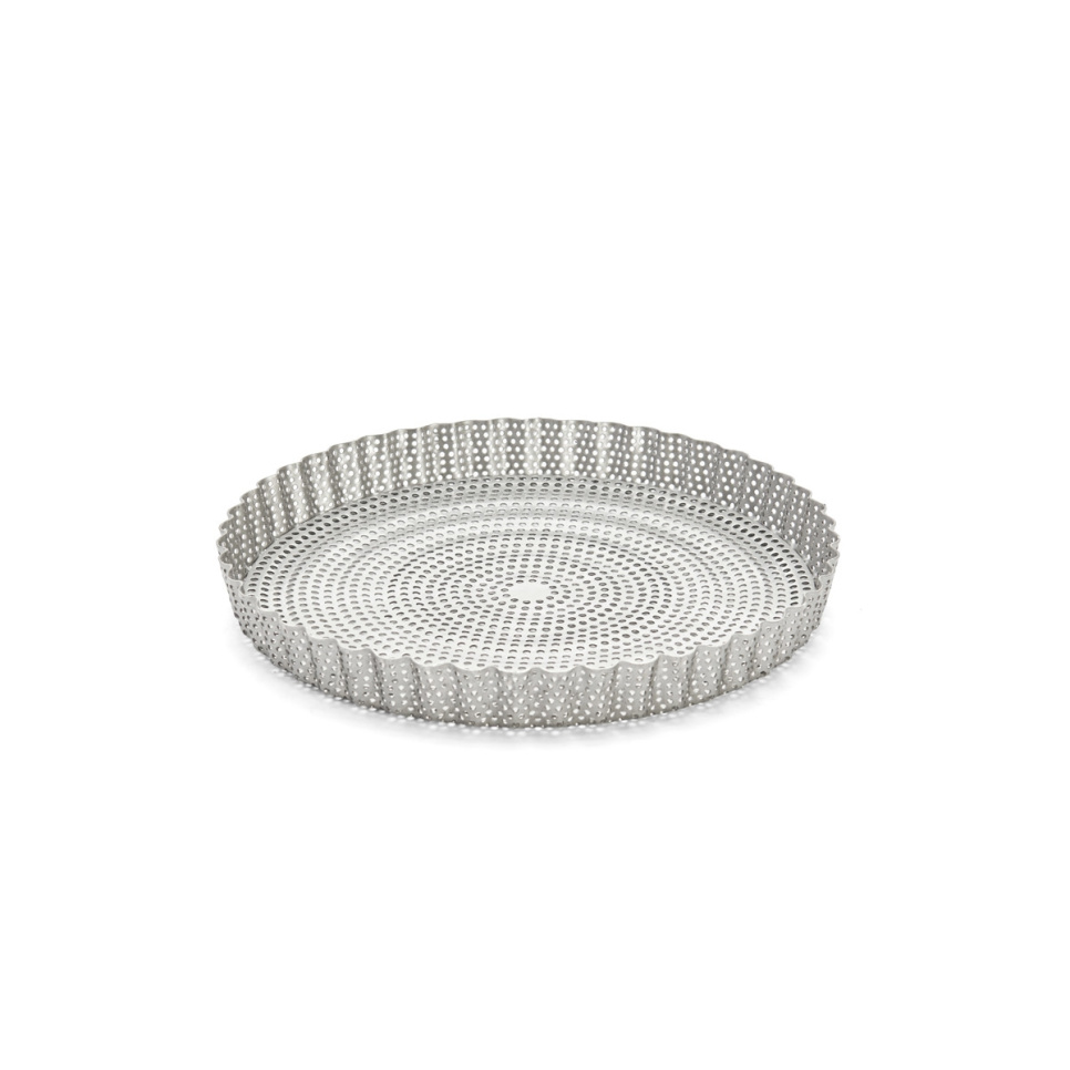 Moule à tarte perforé avec un fond amovible - de Buyer dans le groupe Pâtisserie / Moules / Moules à gâteaux l\'adresse The Kitchen Lab (1602-27356)