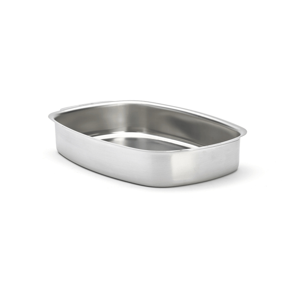Stainless steel oven dish, 38 x 26 cm - de Buyer in the group Cooking / Oven dishes & Gastronorms / Oven tins at KitchenLab (1602-32802)