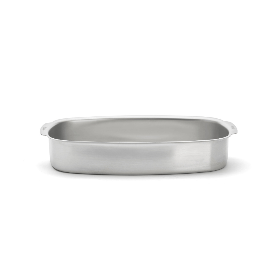 Stainless steel oven dish, 38 x 26 cm - de Buyer