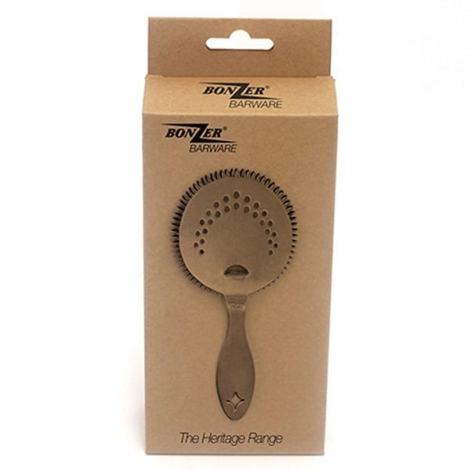Heritage, Julep bar strainer with spring - Bonzer