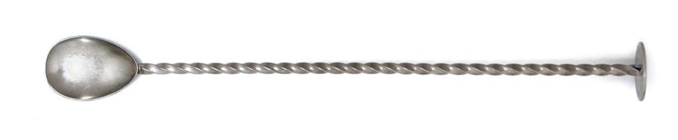 Cuillère de bar, acier usé, 25 cm - Bonzer dans le groupe Cocktails et Vin / Équipement à cocktail / Cuillères à cocktail l\'adresse The Kitchen Lab (1611-20164)