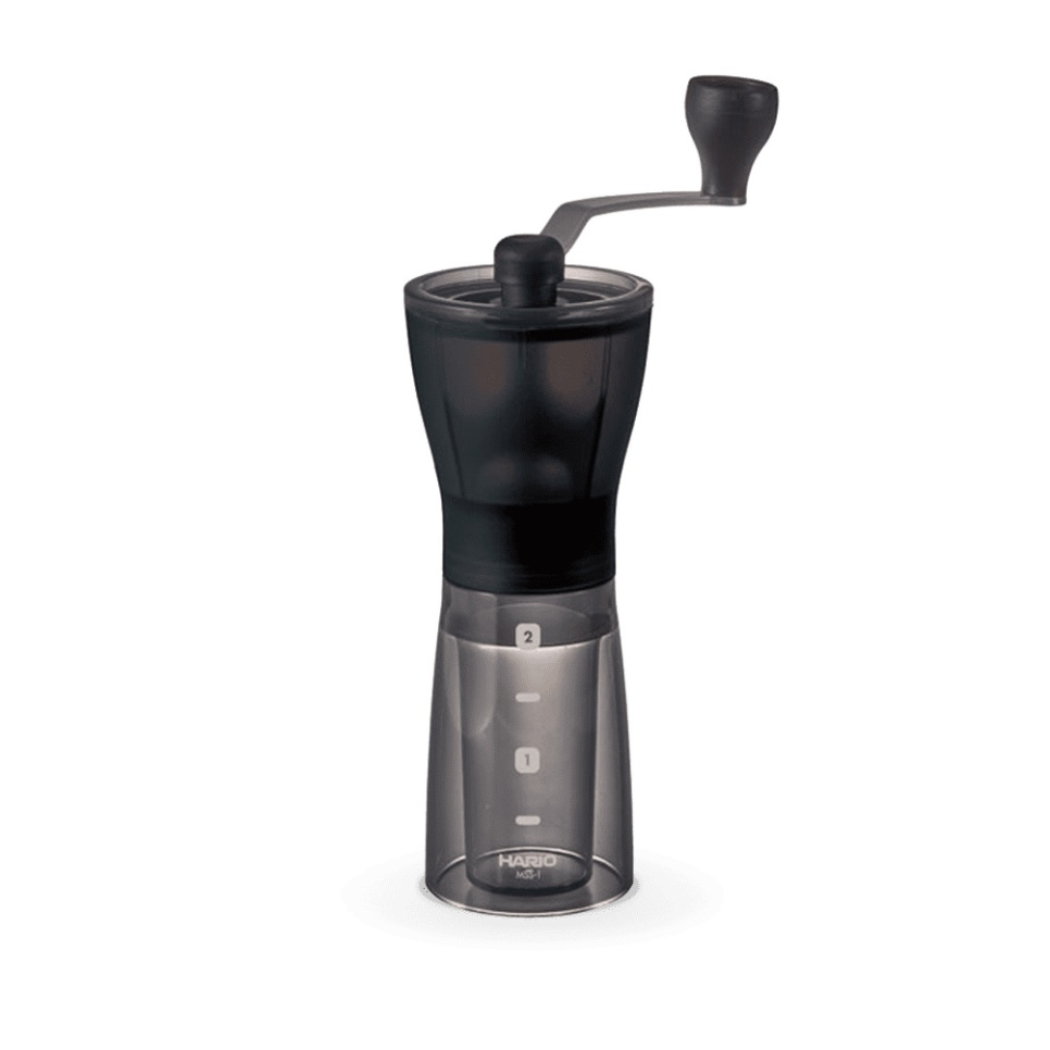 Ceramic Coffee Grinder Mini Slim Plus - Hario in the group Tea & Coffee / Ground coffee / Manual coffee grinders at KitchenLab (1636-16030)