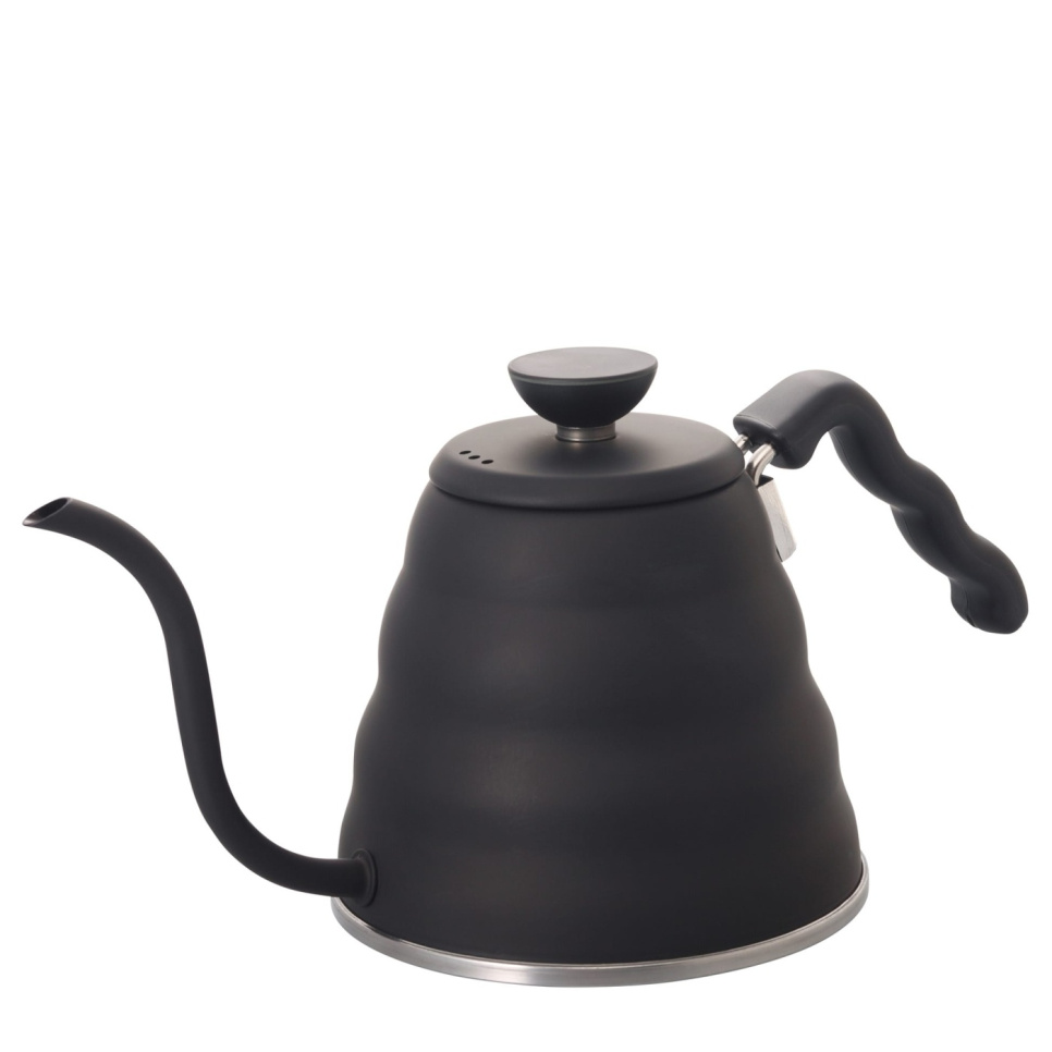 Bouilloire Hario Buono, Noir - Pichet pour café infusé à la main dans le groupe Thé et café / Café moulu / Café filtré / Accessoires pour le café filtré l\'adresse The Kitchen Lab (1636-22261)