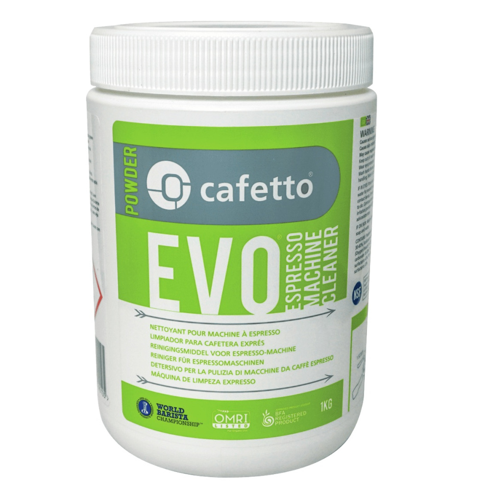 EVO Reinigungsmittel für Espressomaschine 1kg - Cafetto in der Gruppe Tee & Kaffee / Kaffeezubehör / Reinigung & Wartung bei The Kitchen Lab (1638-15958)