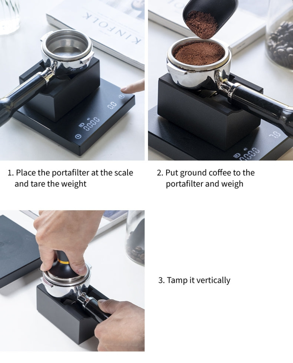 Magic Cube, Stand for portafilter - Timemore