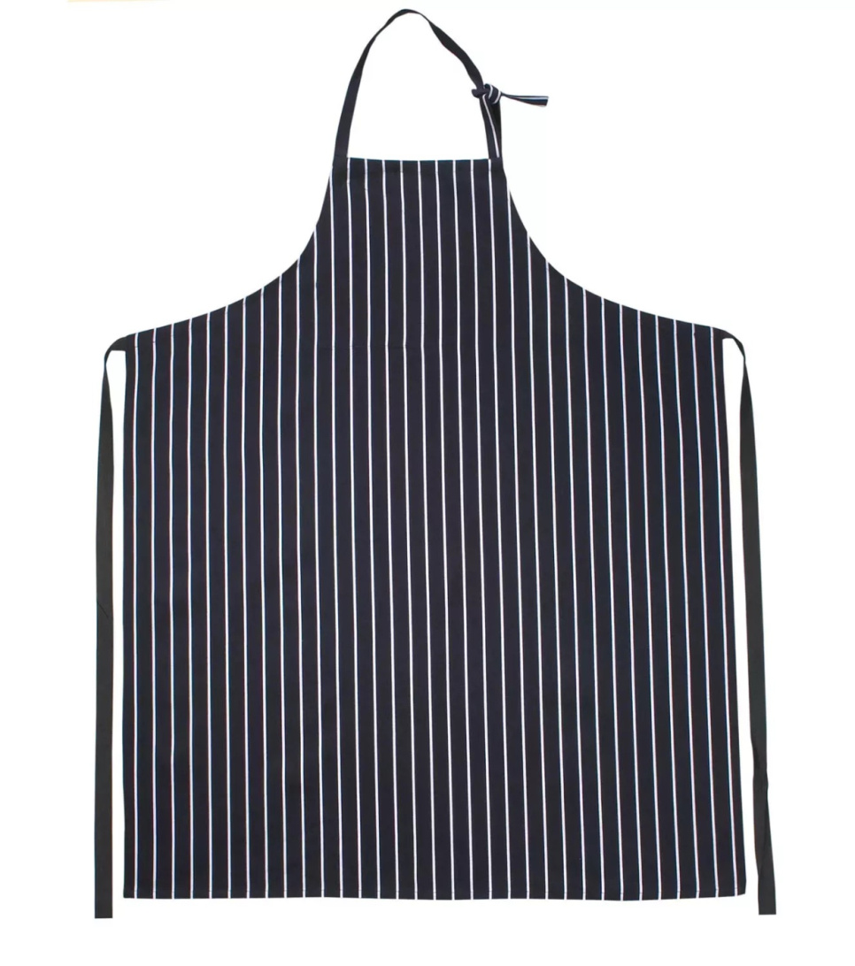 Förkläde 4334, 90x110, marin/vit - Segers in the group Cooking / Kitchen textiles / The aprons at KitchenLab (1666-29538)