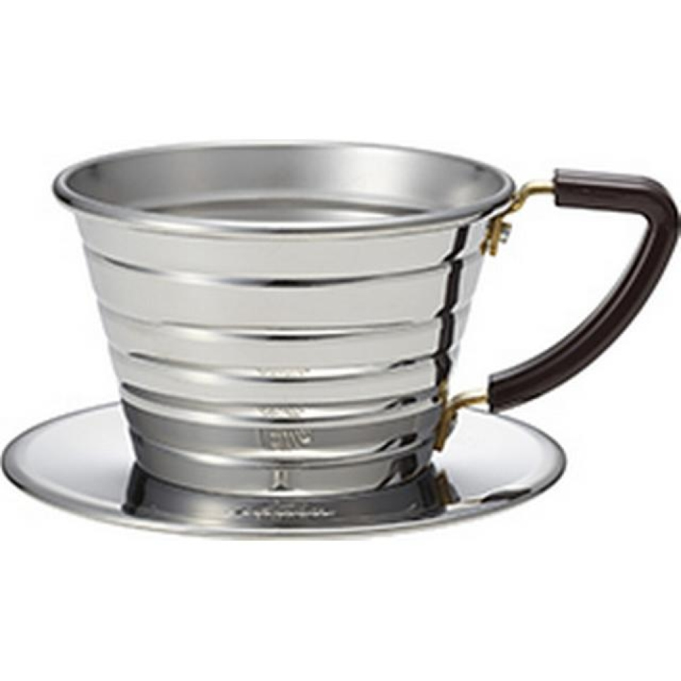 Filter holder in stainless steel 155 - Kalita in the group Tea & Coffee / Brew coffee / Pour over / Filter holder at KitchenLab (1670-16135)