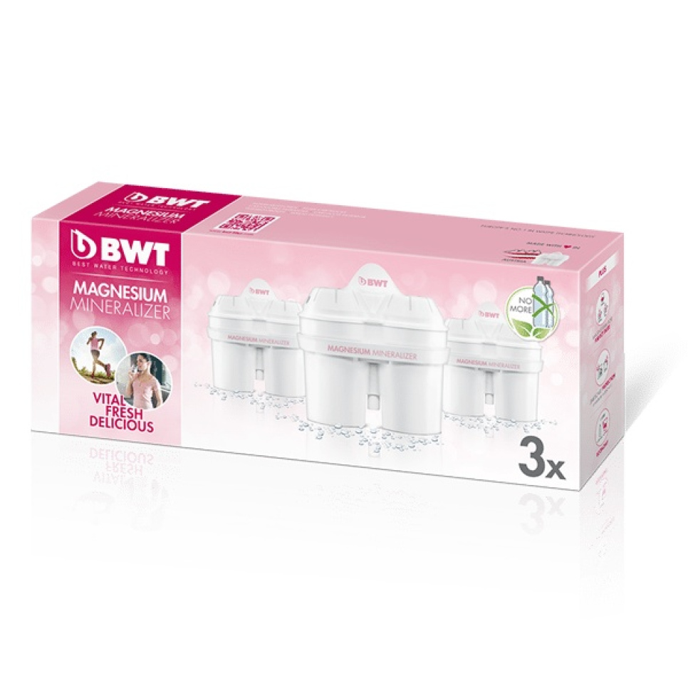 3-pack refill filter with Magnesium Technology - BWT in the group Tea & Coffee / Tea / Other accessories at KitchenLab (1689-16147)